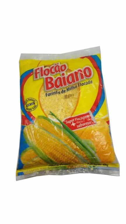 FLOCÃO DE MILHO BAIANO 20X400G