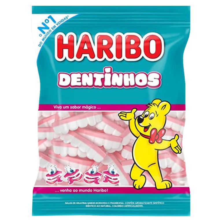 MARSHMALLOW HARIBO GELATINA DENTINHOS 100GR