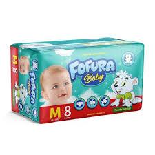FRALDA DESCARTAVEL FOFURA BABY REGULAR - M 8 UN