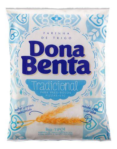 FARINHA DE TRIGO DONA BENTA S/FERMENTO 10X1KG