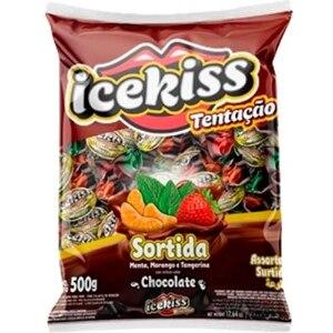 BALA ICEKISS TENTAÇÃO T.FRUIT 500GR