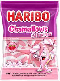 MARSHMALLOW HARIBO CHAMALLOWS C PINK 80G
