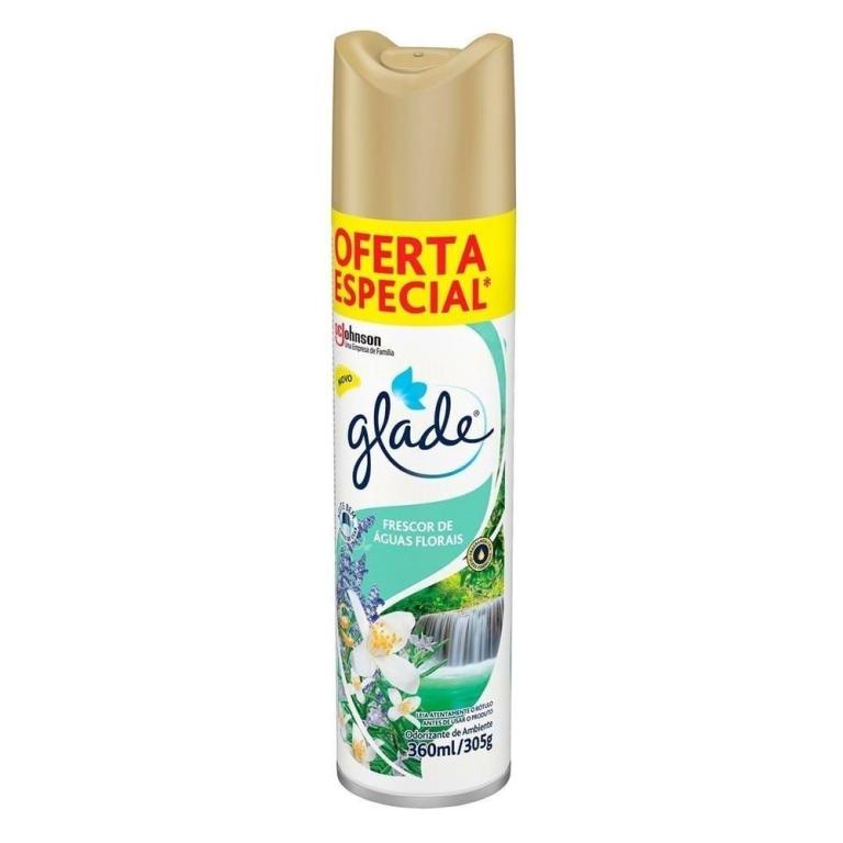 AROMOMATIZANTE GLADE AERO F AGUAS FLORAIS 360ML