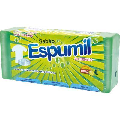 SABAO BARRA ESPUMIL LIMÃO 5X200GR