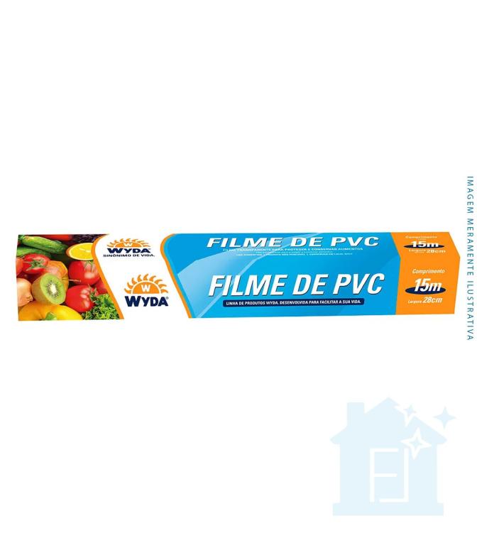 FILME PVC P/EMB WYDA 28CMX15M