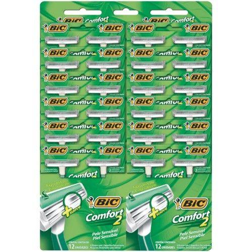 APAR BARB. BIC COMFORT TWIN PELE SENSIVEL 24X1