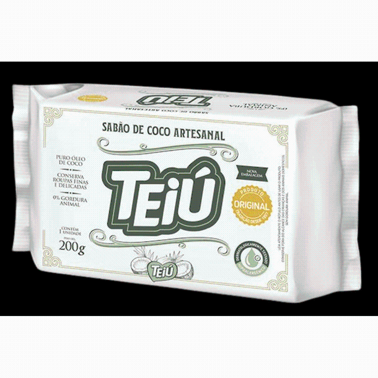 SABAO DE COCO TEIU 200 GR INDIVIDUAL