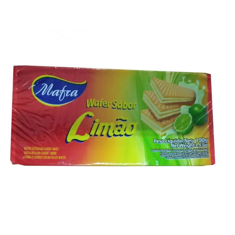 BISC WAFER MAFRA LIMÃO 30X100G