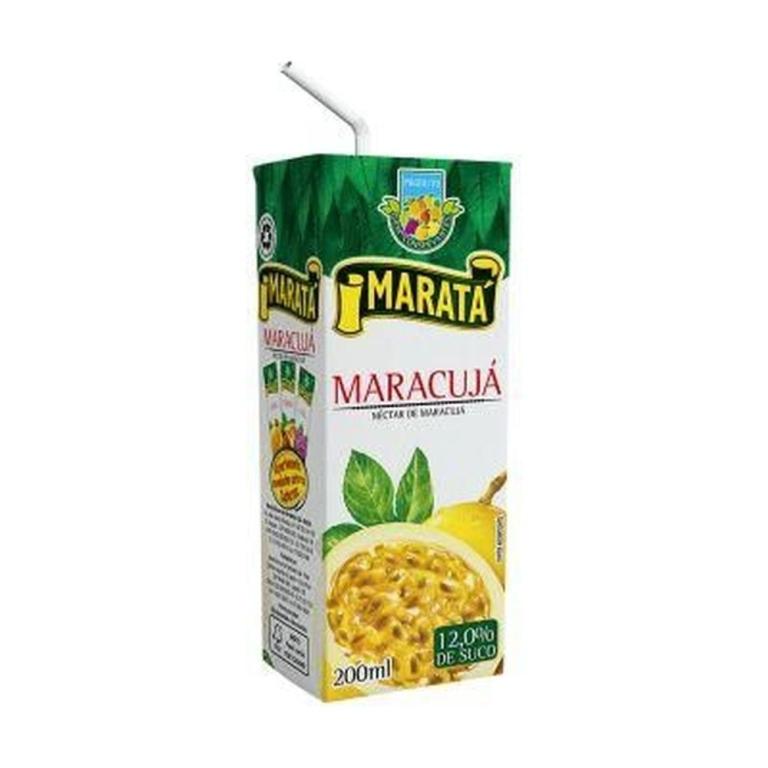 SUCO MARATA NECTAR MARACUJA 27X200ML