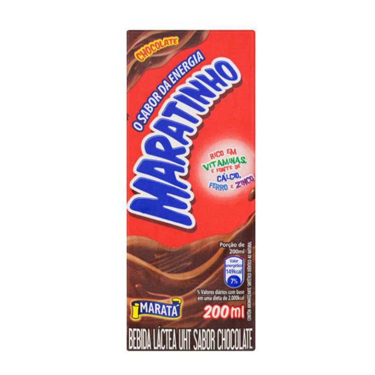 BEBIDA LACTEA MARATINHO CHOCOLATE 27X200ML