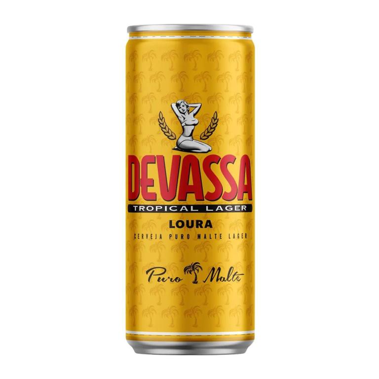 CERVEJA LATA DEVASSA 12X350ML*