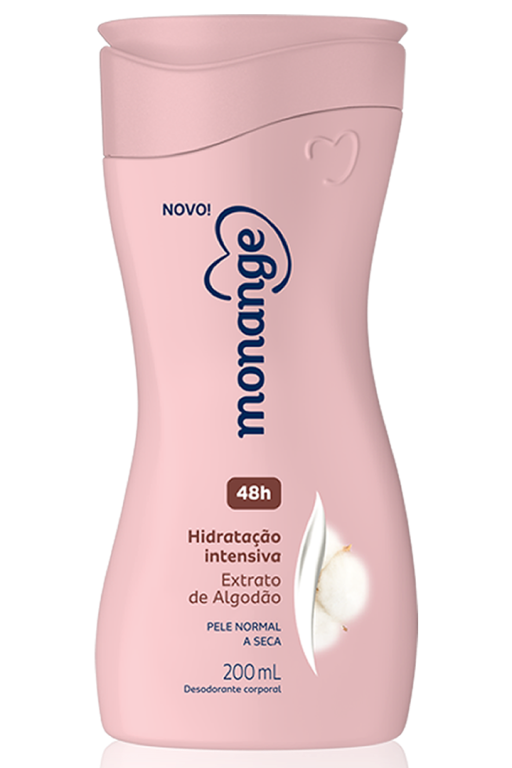 HIDRA.MONANGE EX.DE ALGODÃO(ROSA)1X200ML