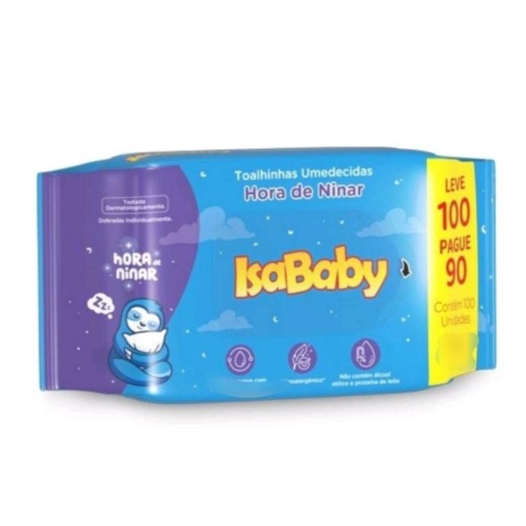 LENÇO UMEDECIDO ISABABY (HORA DE NINA)