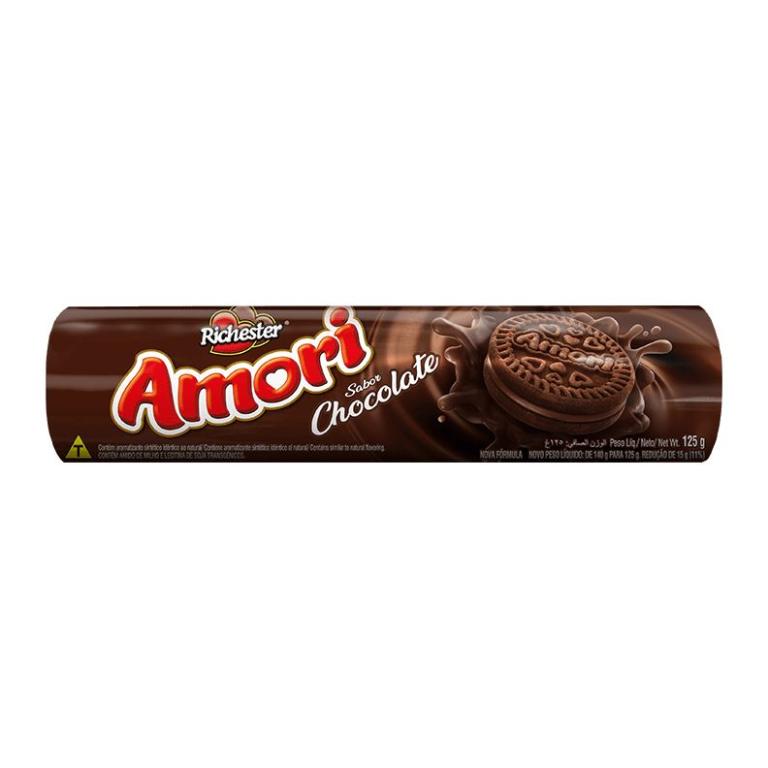 BISC RECH RICHESTER AMORI CHOCOLATE 125GR