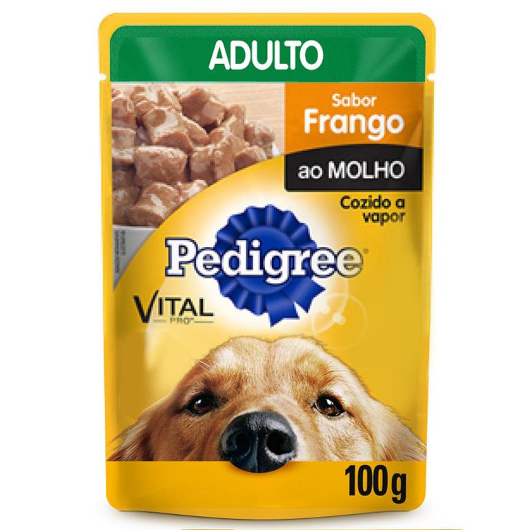 RACAO PEDIGREE SACHE AD. FRANGO  18X100GR