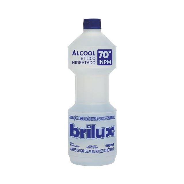 ALCOOL LIQ. 70% BRILUX 12X500ML