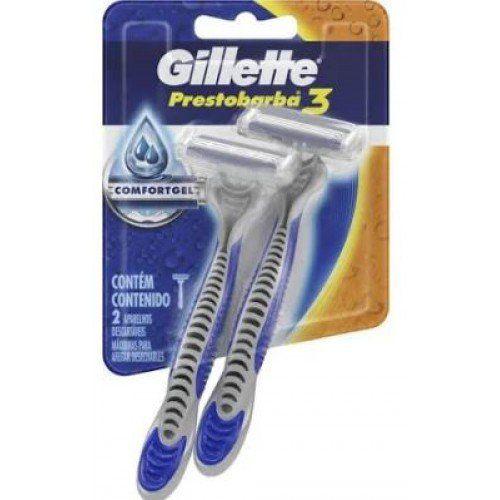 APAR.BARB. PRESTOBARBA 3 LAM. C/2 MASC.