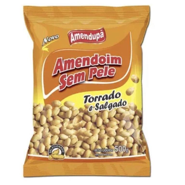 AMENDOIN S/PELE AMENDUPA 1X500G