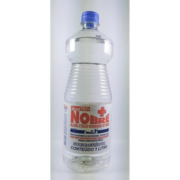 ALCOOL NOBRE LIQ 12 X 1 LT 70 INPM