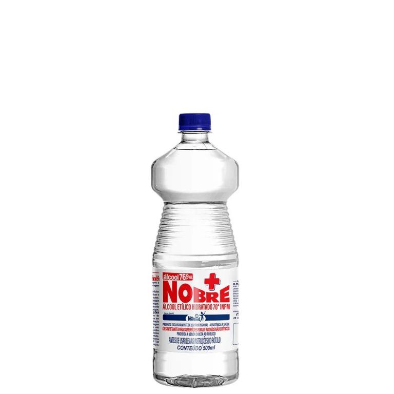 ALCOOL NOBRE LIQ 12 X 500 ML 70 INPM