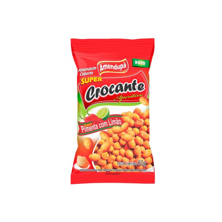 AMEND.PIMENTA C/LIMÃO AMENDUPA 30X60G