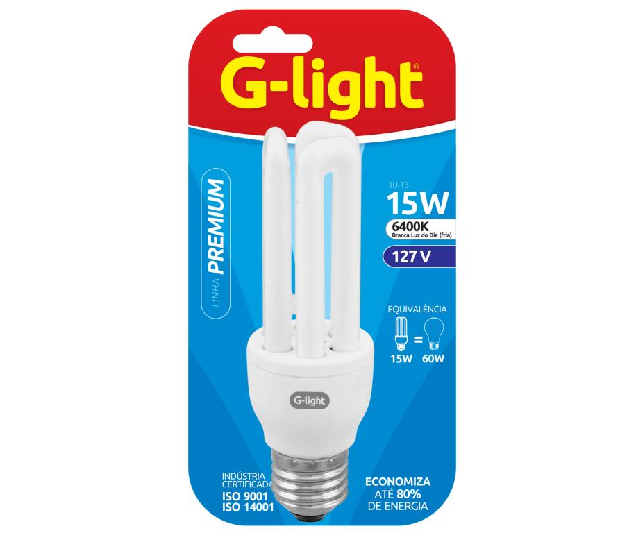 LAMPADA PREMIUMS 15W G LIGHT