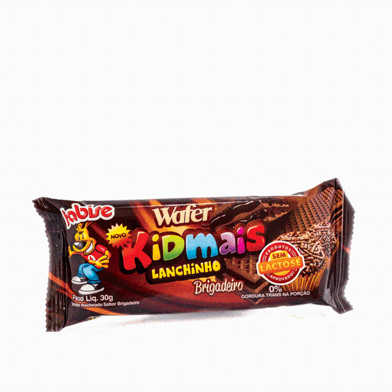 BISC LANCH. WAFER FABISE BRIGADEIRO 60X30G