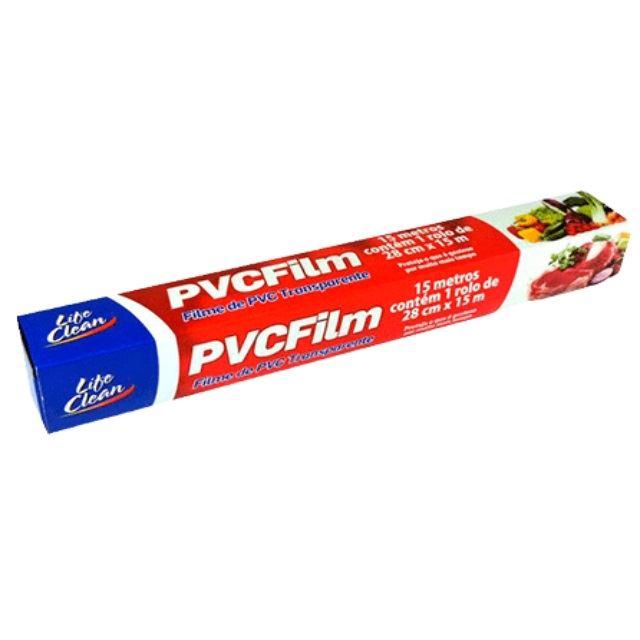 FILME PVC LIFE CLEAN 28CM X15MX1