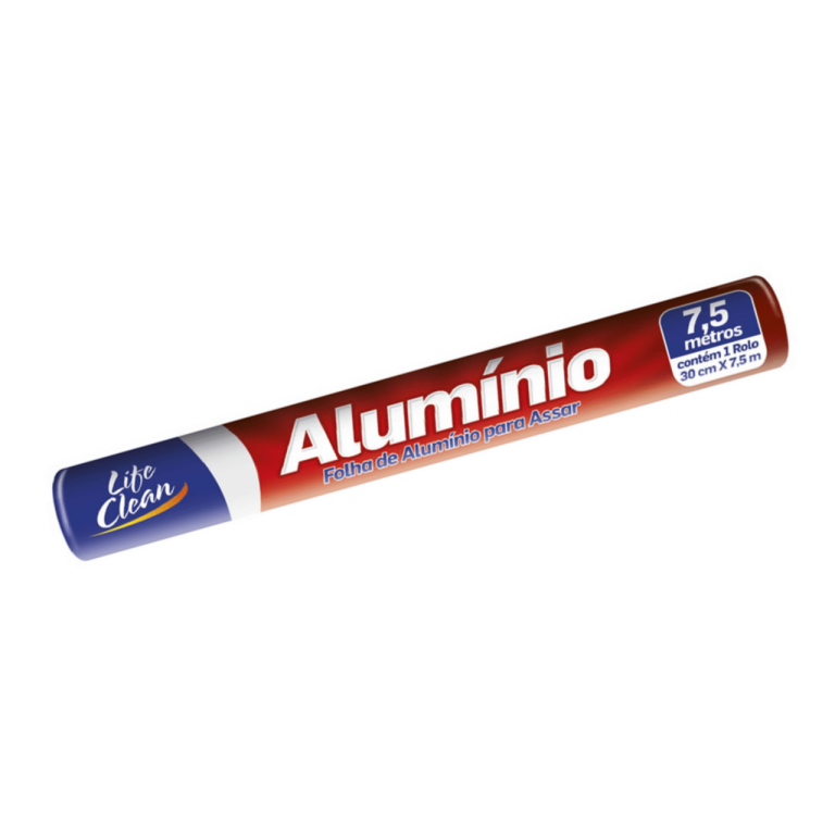 ROLO DE ALUMINIO LIFE CLEAN 30CM X7,5M X1
