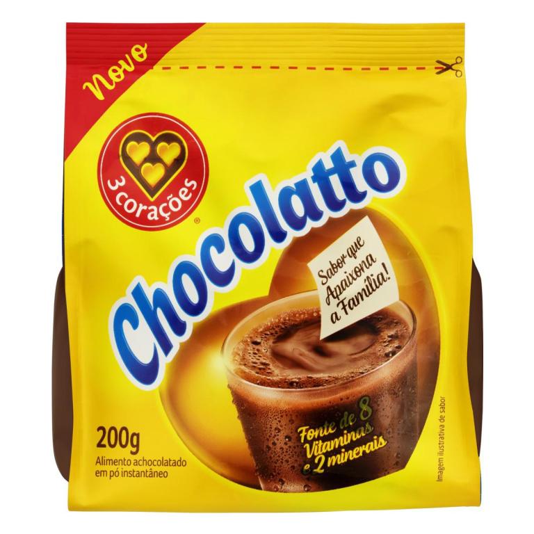 ACHOC.CHOCOLATTO 3C REFIL PÓ 200G