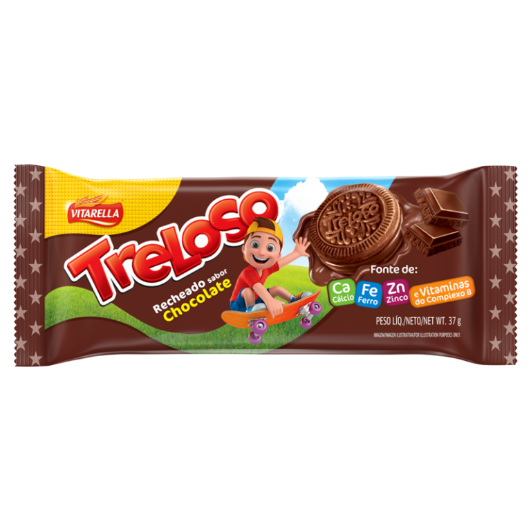 BISC RECH TRELOSO CHOC 40X37GR