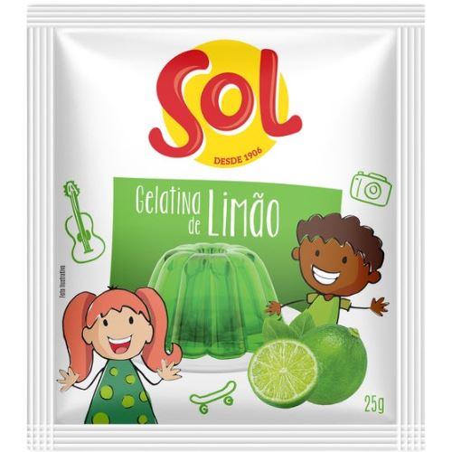 GELATINA SOL LIMAO SACHE 15X25GR