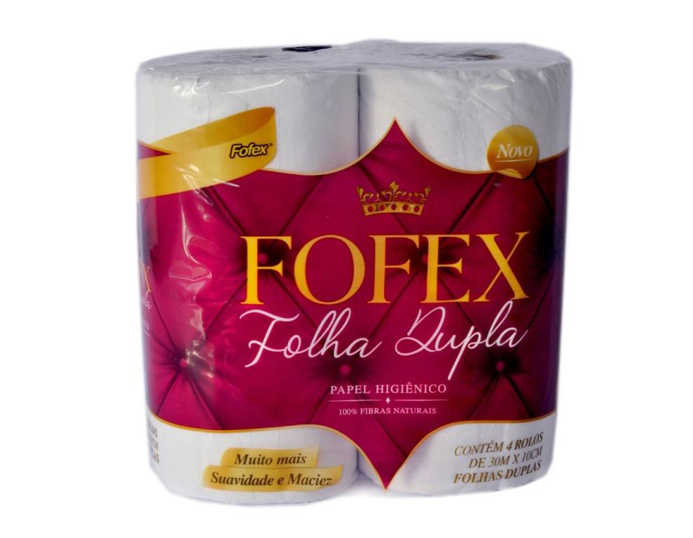 PAPEL HIGI. FOFEX FOLHA DUPLA 30MT 16X4