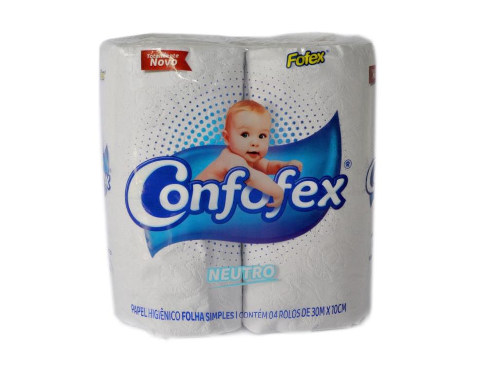PAPEL HIGI. CONFOFEX NEUTRO 30MT 16X4