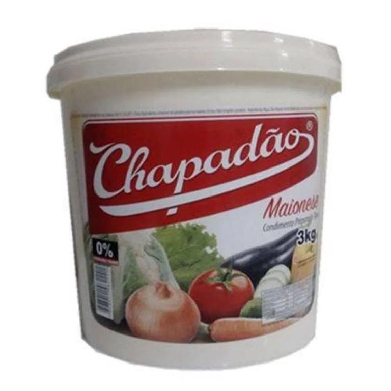 MAIONESE CHAPADAO BALDE 3KG
