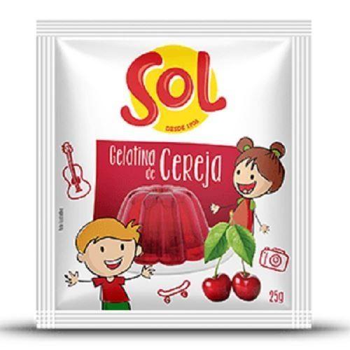 GELATINA SOL CEREJA SACHE 15X25GR