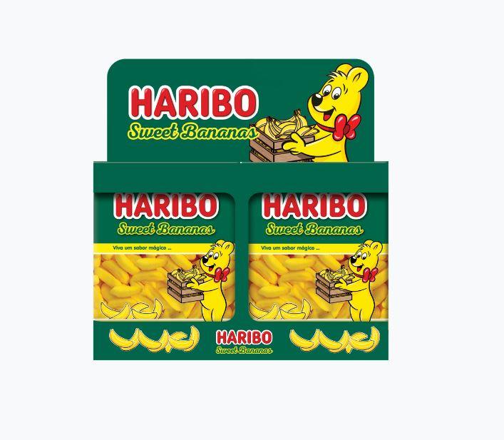 BALA HARIBO GEL MINI BANA 12X14GR