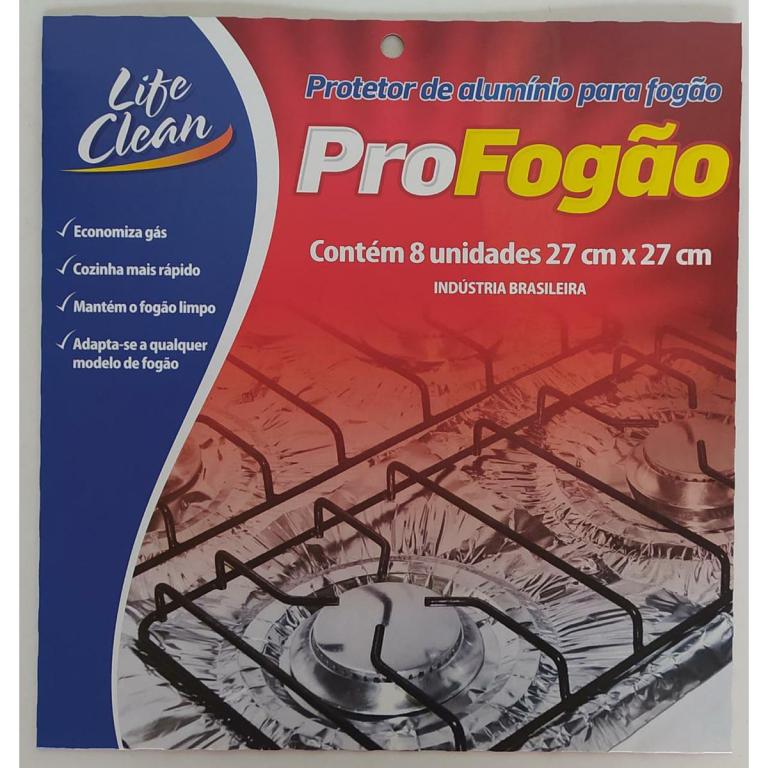 FORRA FOGÃO LIFE CLEAN C/8 UND