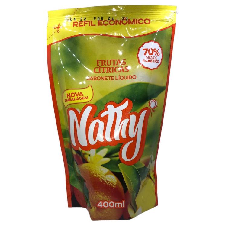 REFIL SAB. LIQ. NATHY F. CITRICAS 6X400ML