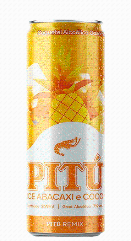PITU ICE ABACAXI E COCO LATA 12X269ML