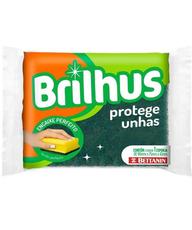 ESPONJA BRILHUS PROTEGE UNHAS 1X12UN