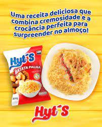 BATATA PALHA NATURAL HYT´S 12X300G