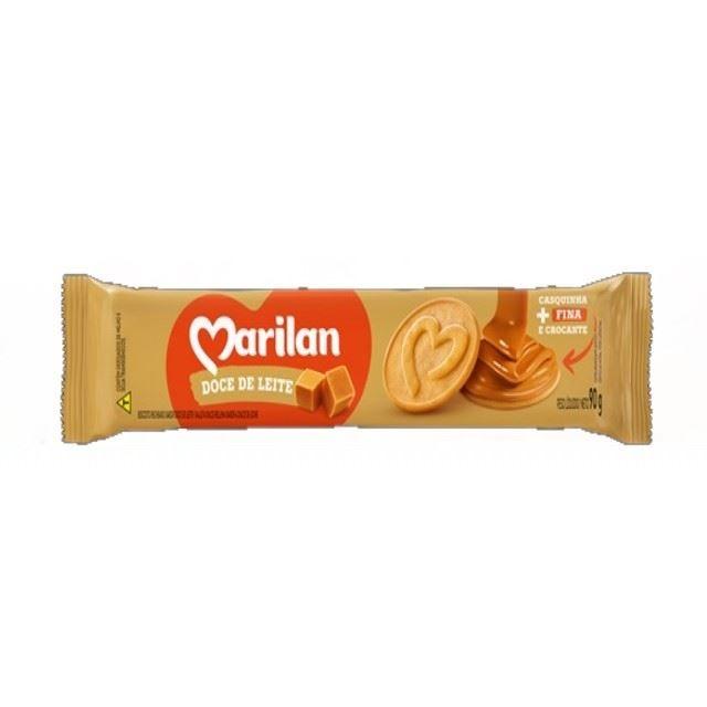 BISC MARILAN RECH. DOCE DE LEITE 50X80GR