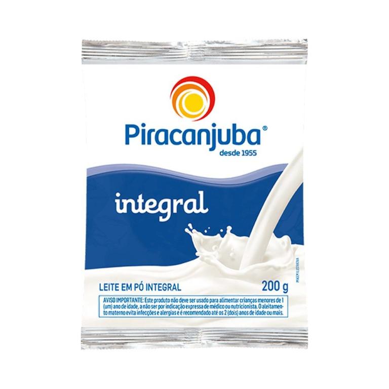 LEITE EM PO INTEGRAL PIRACANJUBA 50X200G