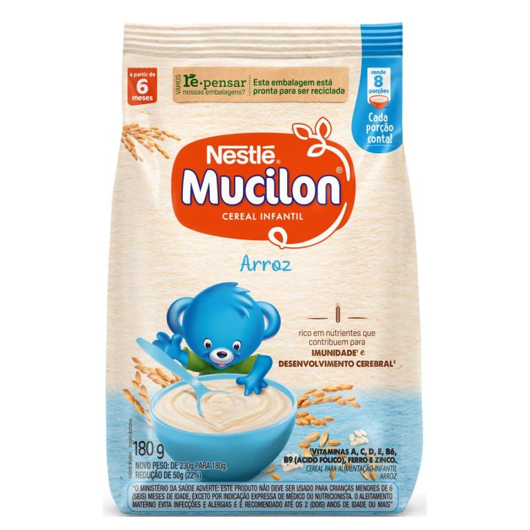 MINGAU MUCILON ARROZ 12X180G