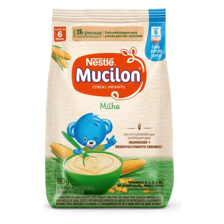 MINGAU MUCILON MILHO 12X180G