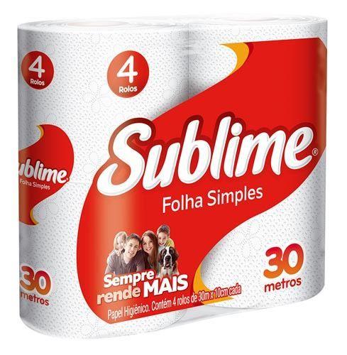 PAPEL HIG.SUBLIME F.S NEUTRO 16X4X30MT
