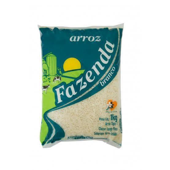 ARROZ FAZENDA BRANCO 30X1KG
