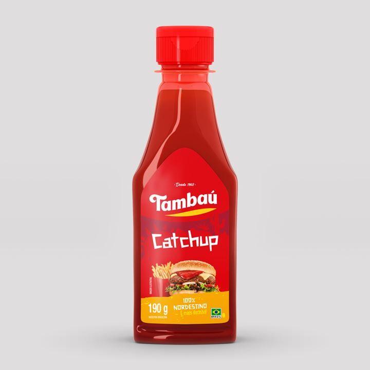 CATCHUP TAMBAU BISNAGA 24X190GR
