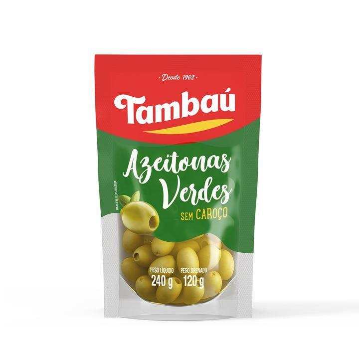 AZEITONA VERDE S/ CAROCO TAMBAU SACHE 1X120G